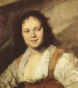 Frans Hals The Gypsy Girl (mk08) oil on canvas